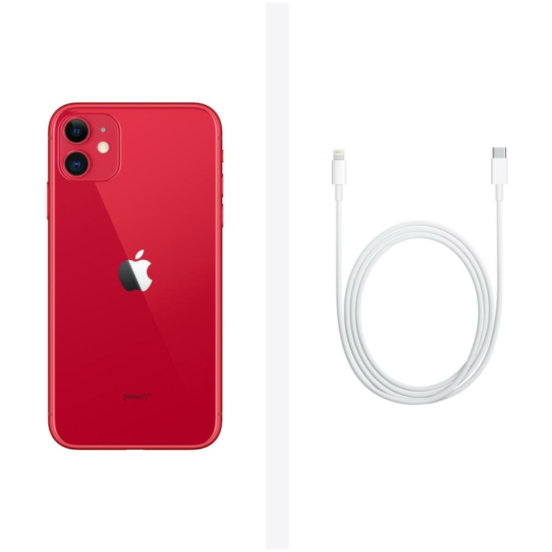 11 Red.box Apple iPhone 11, Single Sim, 64GB, Red - Image 4