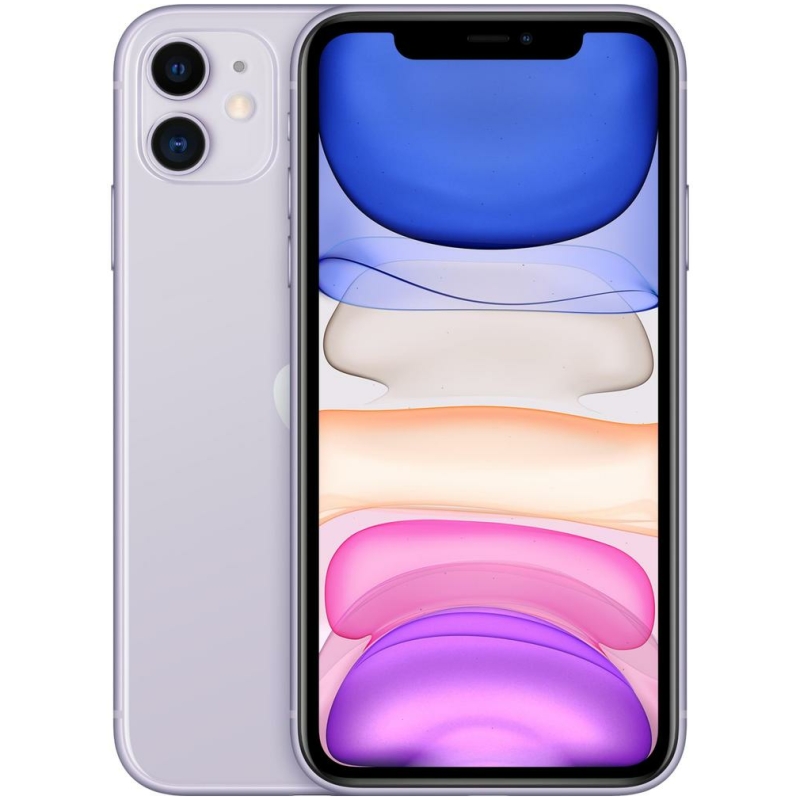 Apple iPhone 11, Single Sim,  64GB, Purple