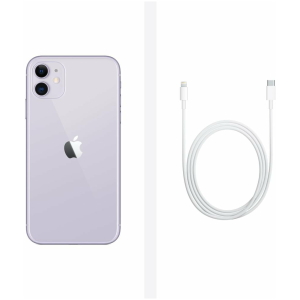 11 purple.box Apple iPhone 11, Single Sim, 128GB Purple GetWired Tronics