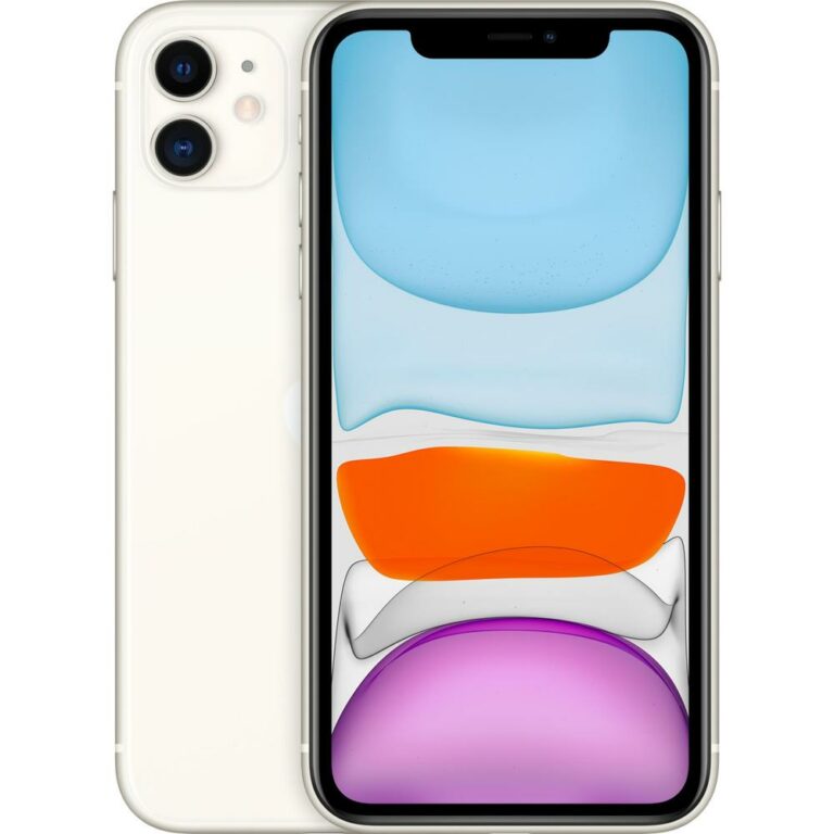 Apple iPhone 11, Single Sim, 128GB, White