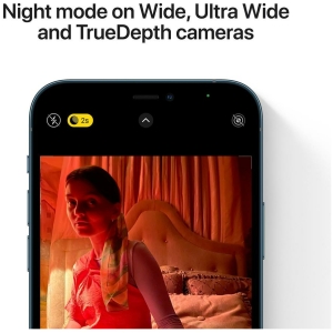 12 Pro Max Blue screen Apple iPhone 12 Pro Max, Dual SIM, 256GB, Pacific Blue GetWired Tronics