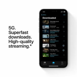 12 Pro Max Silver Screen Apple iPhone 12 Pro Max, Dual SIM, 128GB, Silver GetWired Tronics