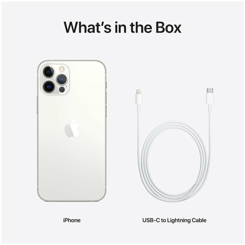 Apple iPhone 12 Pro, Dual SIM, 128GB, Silver - Image 2