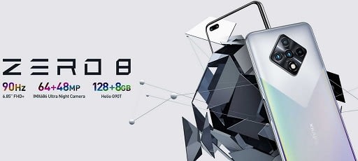 Infinix zero specs Infinix Zero 8, 128GB, Silver Diamond GetWired Tronics