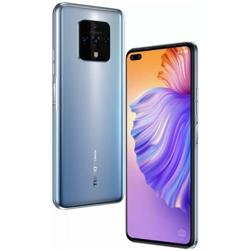 Tecno Camon 16 Premier 128GB Glacial Silver - Image 2