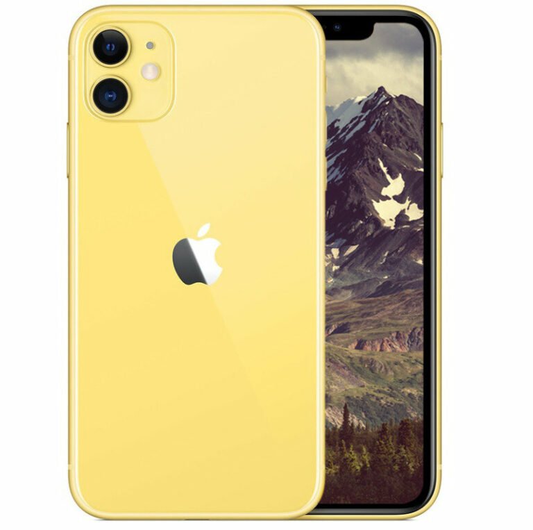 Apple iPhone 11, Single Sim, 128GB Yellow