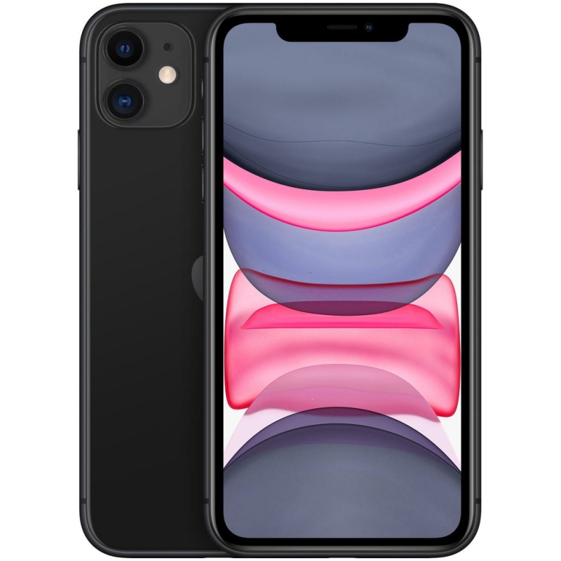 Apple iPhone 11, Single Sim,  64GB, Black