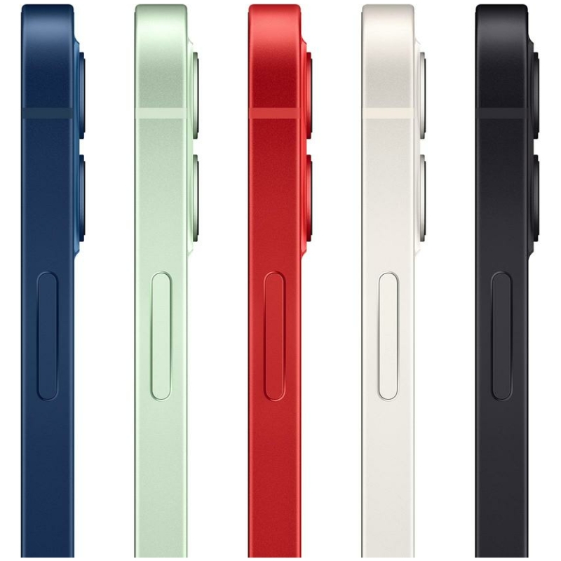 iphone 12 white.side Apple iPhone 12, Single SIM, 128GB, Red - Image 5