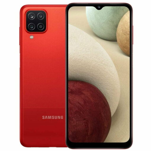 Samsung Galaxy A12 64GB 4GB RAM, Red GetWired Tronics
