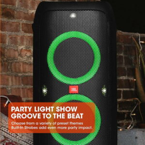 JBL Partybox 310 07 JBL Partybox 310 – 240 Watt Portable Bluetooth Speaker with Party Lights GetWired Tronics