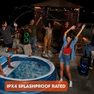 JBL Partybox 310 09 JBL Partybox 310 – 240 Watt Portable Bluetooth Speaker with Party Lights GetWired Tronics