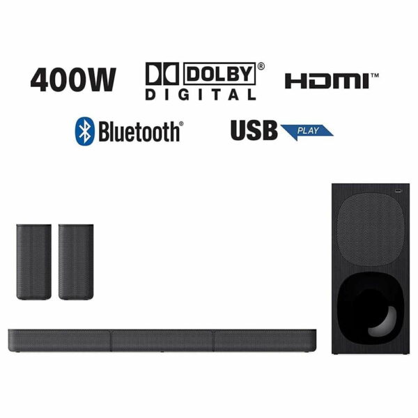Sony S20R 3 Sony HT-S20R 5.1 Channel Dolby Digital Soundbar Home Theatre System - Image 3