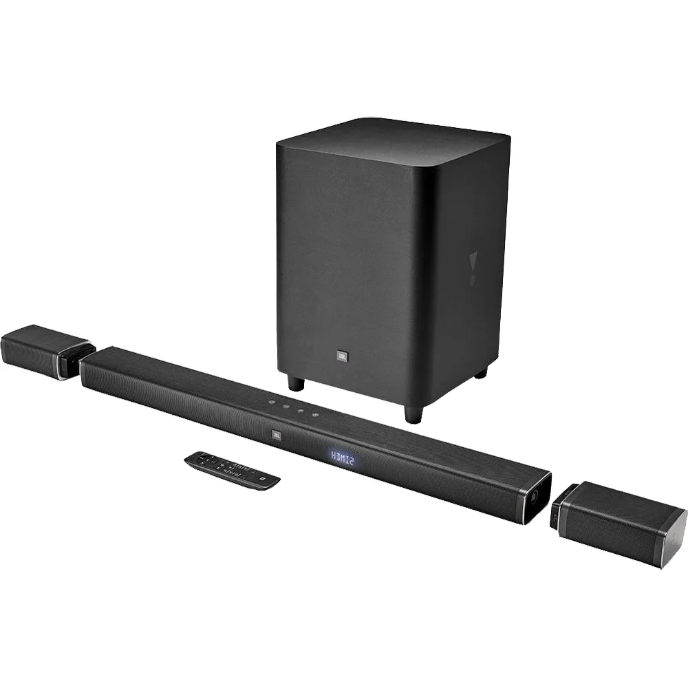 Soundbar with best sale detachable rear speakers