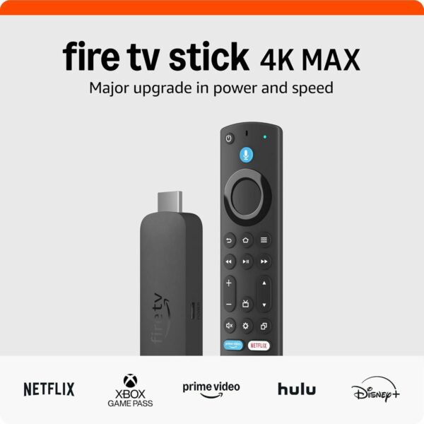 Amazon Fire TV Stick 4K Max Amazon Fire TV Stick 4K Max streaming device, Wi-Fi 6E, Alexa Voice Remote - Image 2