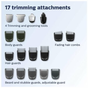 philips norelco multigroomer 5000 3 Philips Norelco Multigroom All-In-One Trimmer Series 5000 GetWired Tronics