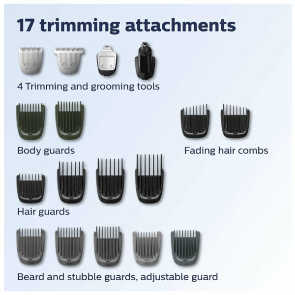 philips norelco multigroomer 5000 3 Philips Norelco Multigroom All-In-One Trimmer Series 5000 - Image 3