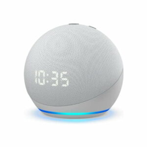 Amazon Echo Dot 4th Gen with clock