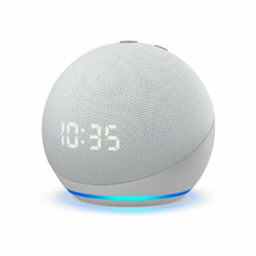 Amazon Echo Dot 4th Gen with clock GetWired Tronics