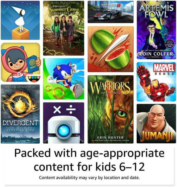 Amazon Fire HD 8 Kids Pro Tablet - ages 6–12 - Image 4