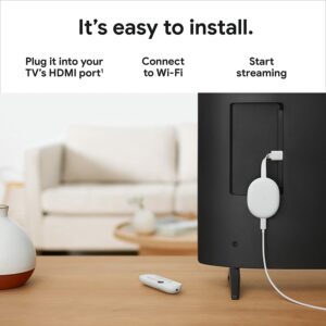 chromecast google tv 4 Google Chromecast with Google TV 4K GetWired Tronics