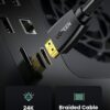 ugreen 4k hdmi cable c UGREEN 4K 60Hz HDMI Cable Braided GetWired Tronics