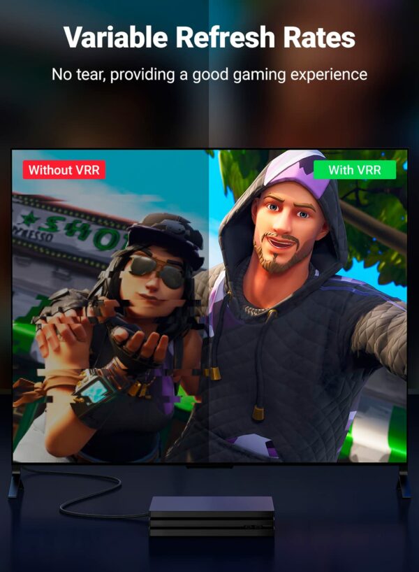 ugreen 8k hdmi cable c UGREEN 8K HDMI 2.1 Cable 48Gbps - Image 3