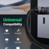 ugreen 8k hdmi cable e UGREEN 8K HDMI 2.1 Cable 48Gbps GetWired Tronics