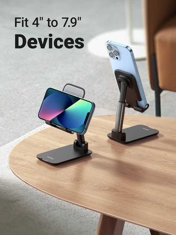 ugreen foldable phone holder 3 UGREEN Phone Stand Desk Foldable Holder - Image 3