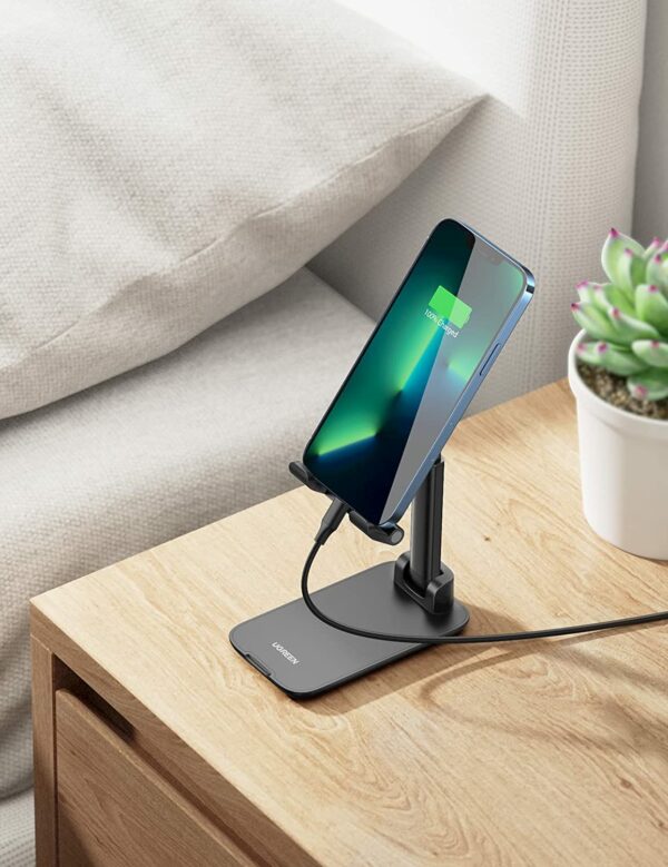ugreen foldable phone holder 4 UGREEN Phone Stand Desk Foldable Holder - Image 4