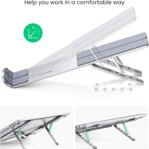 ugreen laptop stand 4 UGREEN Laptop Stand for Desk Adjustable GetWired Tronics