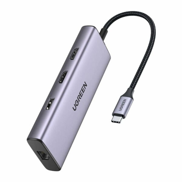 UGREEN USB C Hub Dual HDMI Adapter 9 in 1