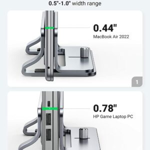 ugreen vertical laptop stand 4 UGREEN Vertical Laptop Stand GetWired Tronics