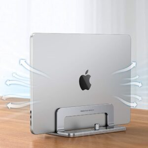 ugreen vertical laptop stand 6 UGREEN Vertical Laptop Stand GetWired Tronics