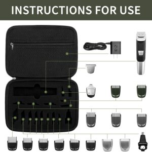 yinke case for mulitgroomer 4 Yinke Case for Philips Norelco Multigroom Series 5000/7000 GetWired Tronics