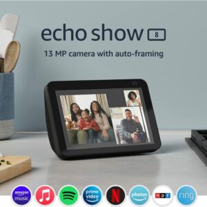 echo show 8 2nd charcoal 2 Amazon Echo Show 8 - 2nd Gen GetWired Tronics
