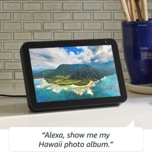 echo show 8 charcoal 3 Amazon Echo Show 8 - 1st Gen GetWired Tronics
