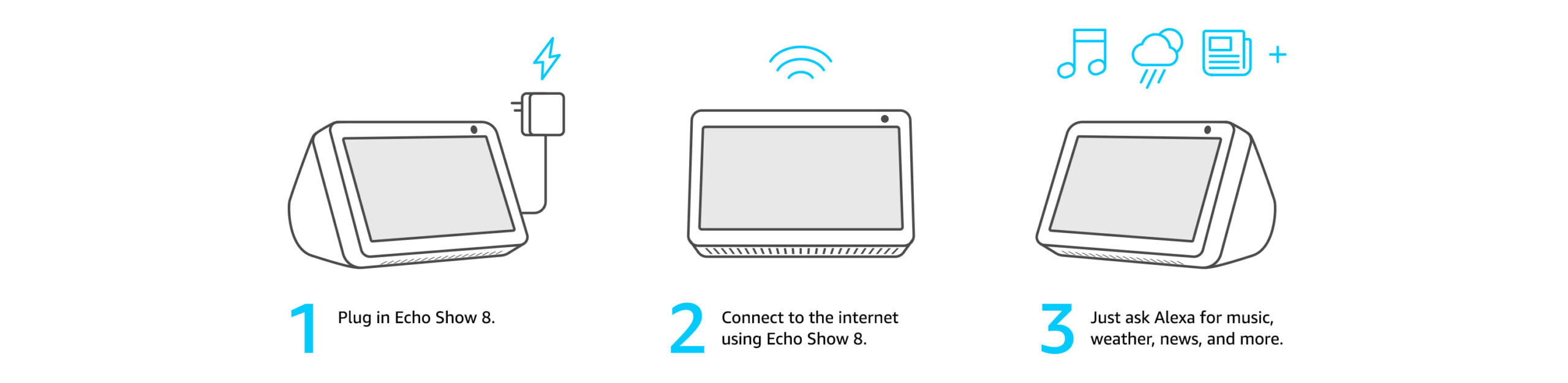 Echo Show 8 setup