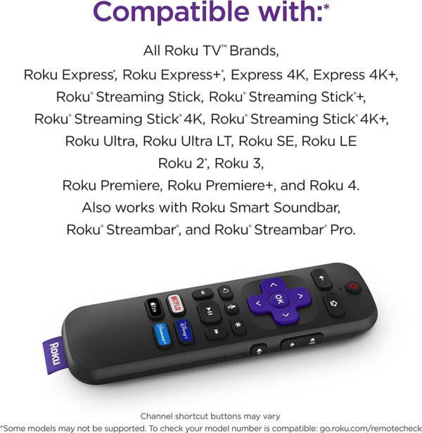 roku voice remote 4 Official Roku Voice Remote - Image 4