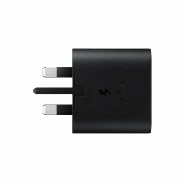samsung 25w fast charger black 2 Samsung 25W Super Fast Charging Travel Adapter - Image 2