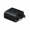 samsung 25w fast charger black 3 Samsung 25W Super Fast Charging Travel Adapter GetWired Tronics