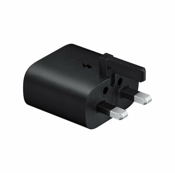 samsung 25w fast charger black 4 Samsung 25W Super Fast Charging Travel Adapter - Image 4