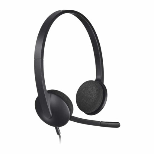 Logitech USB Headset H340, Stereo, USB Headset for Windows and Mac GetWired Tronics