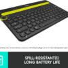 Logitech K480 Wireless Multi-Device Keyboard for Windows, macOS, iPadOS, Android or Chrome OS GetWired Tronics