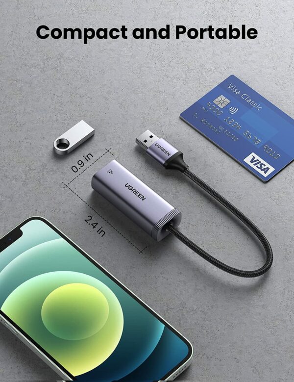 ugreen usb ethernet adapter 3 UGREEN USB to Ethernet Adapter 1000 Mbps Gigabit LAN - Image 4