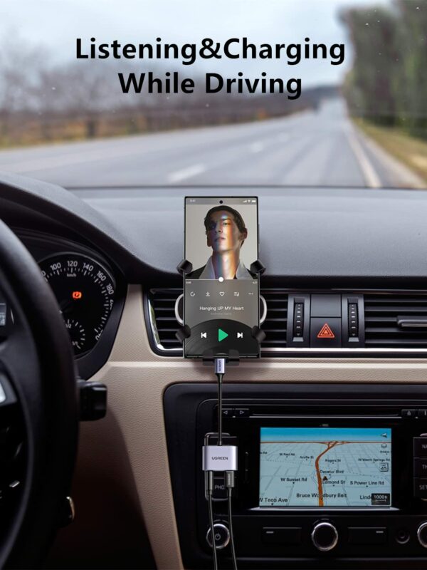 UGREEN USB C to 3.5mm Headphone and Charger Adapter 2 in 1 Type C - Image 5