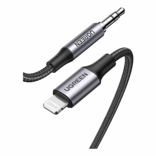 UGREEN 3.5mm to Lightning MFi Certified Audio Cable GetWired Tronics