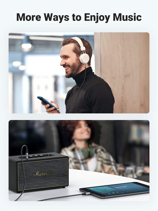 UGREEN 3.5mm to Lightning MFi Certified Audio Cable - Image 2