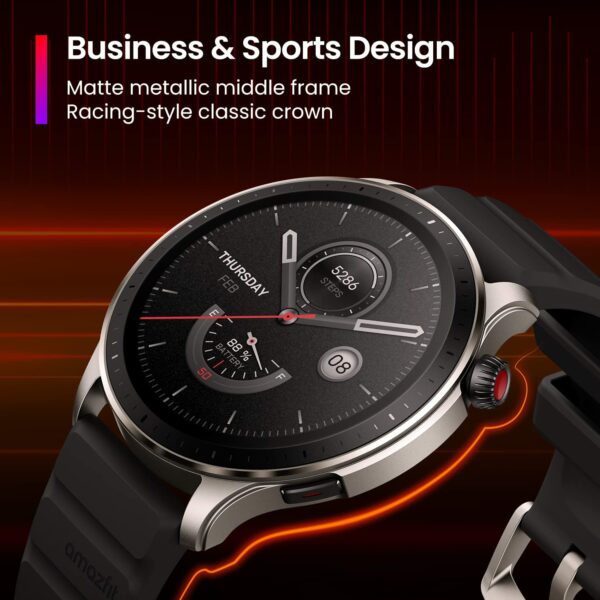 amazfit gtr 4 b Amazfit GTR 4 Smart Watch - Image 3