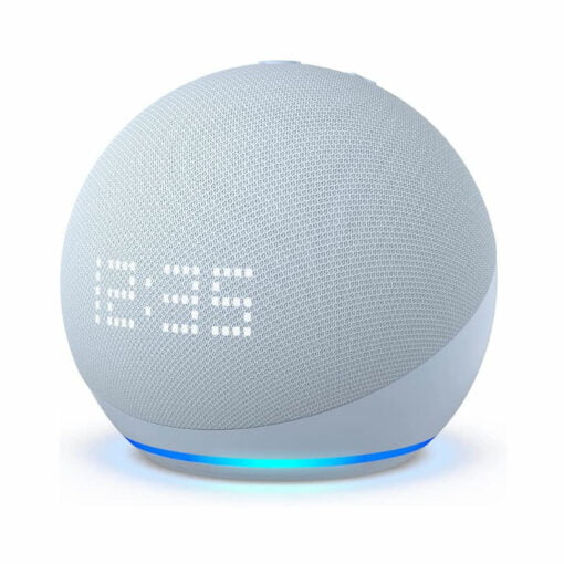 All-New Echo Dot (5th Gen, 2022 release) with clock GetWired Tronics
