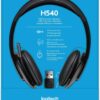 logitech h540 headset d Logitech High-performance USB Headset H540 GetWired Tronics